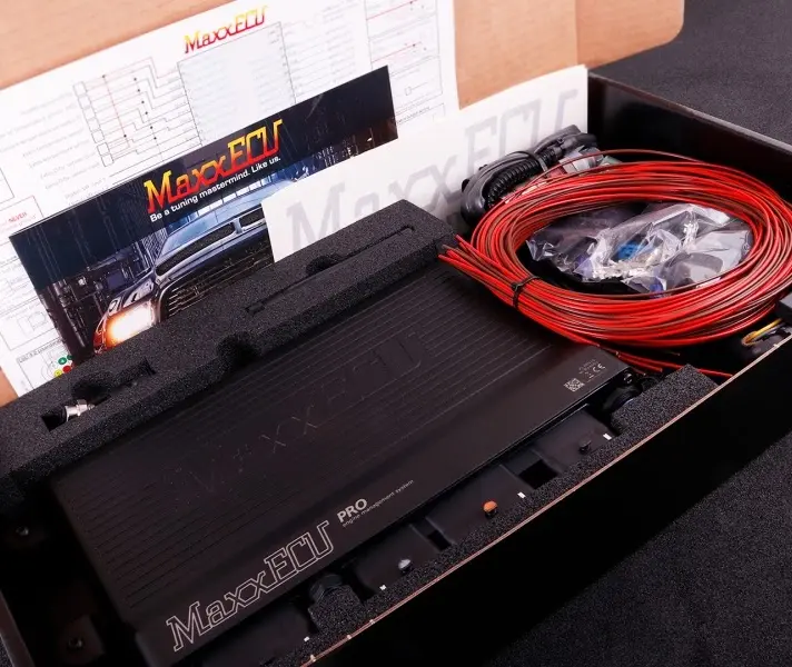 MaxxECU en préparation