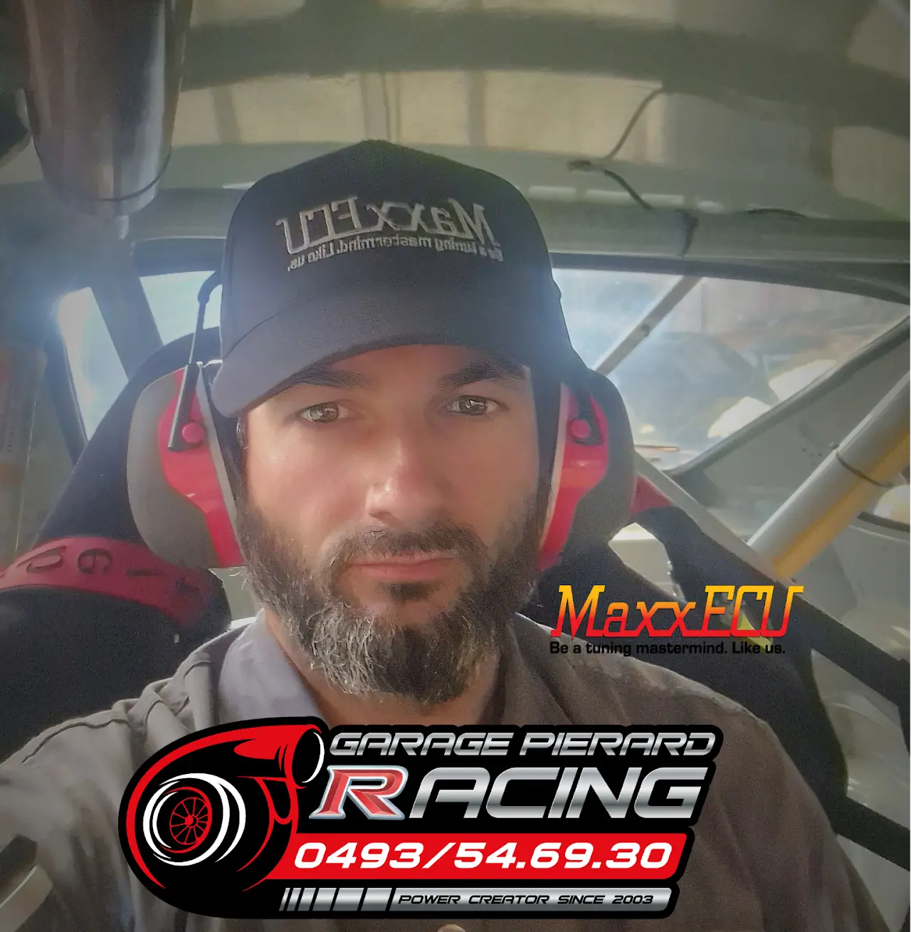 Raymond Ligot, gérant du Garage Pierard Racing