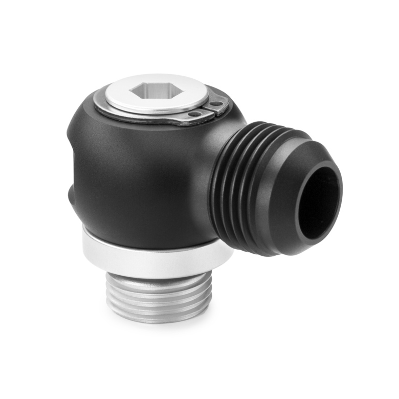 AN-10 ORB Full Flow Swivel Banjo Fittings – AN-10 ORB to AN-10 Male