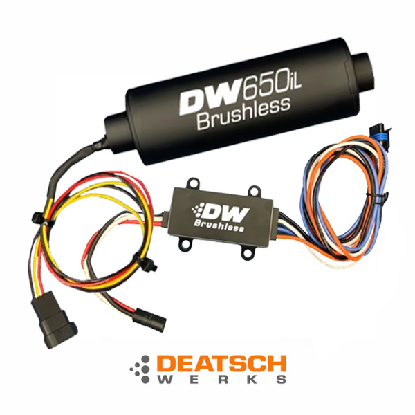 Deatschwerks DW650il Brushless in-line fuel pump – C105 Dual Speed Controller