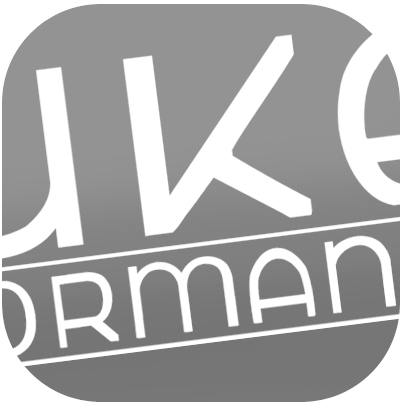 2pc Nuke Performance Sticker 20cm – White