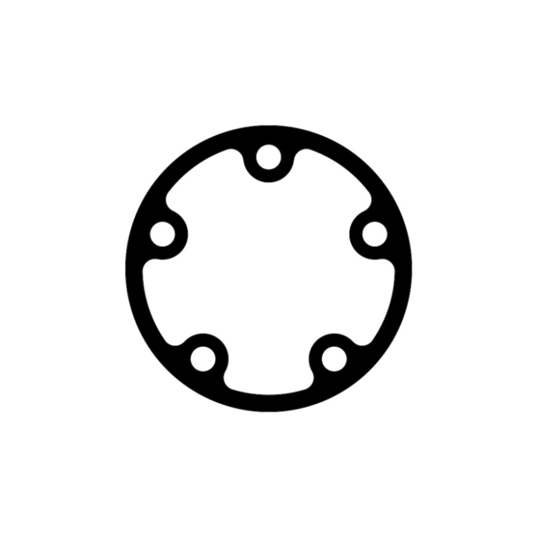 CFC Unit Level Sender Block-Off Plate Gasket, Viton
