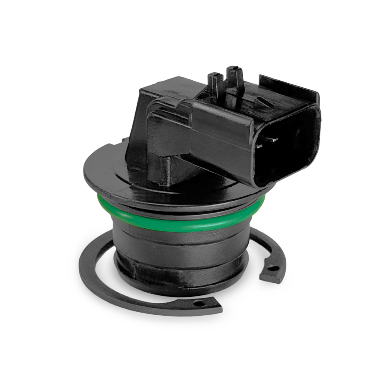 Bulkhead electrical connector body, 6-pin
