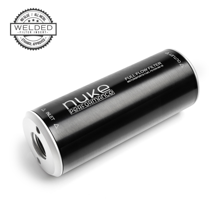 Fuel Filter Slim 10 / 100 micron AN-10 – 10 micron - Stainless steel element